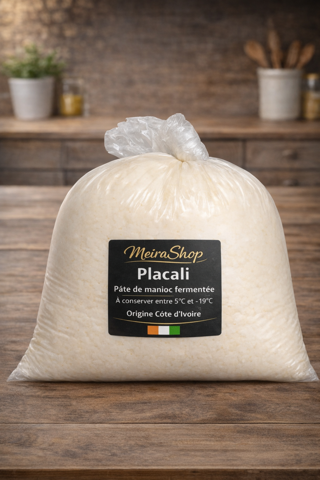 Placali / pâte de manioc