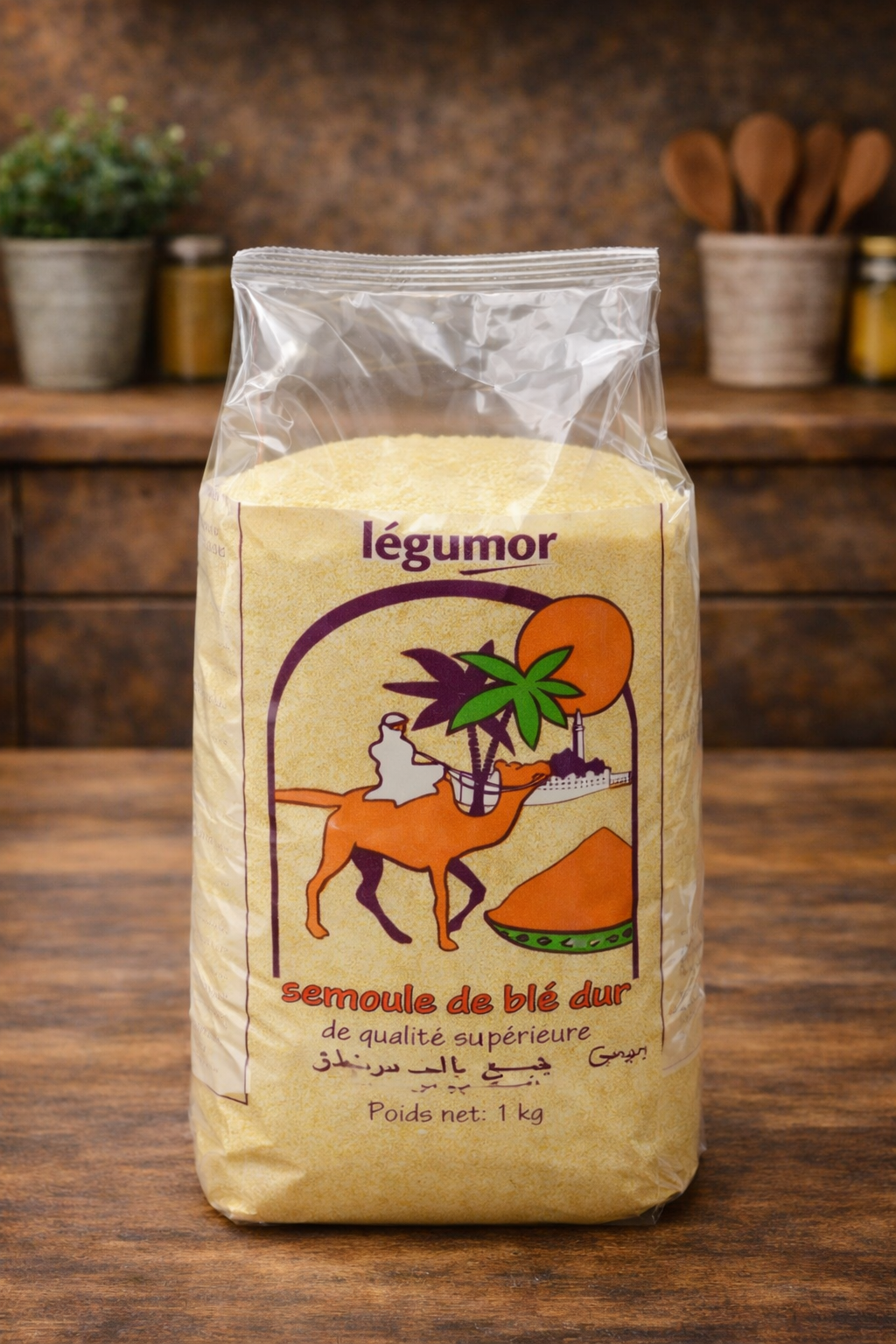 Semoule de blé dur moyen (1kg / 5kg)
