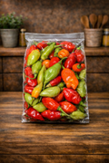 Piments végétariens surgelés (200g)