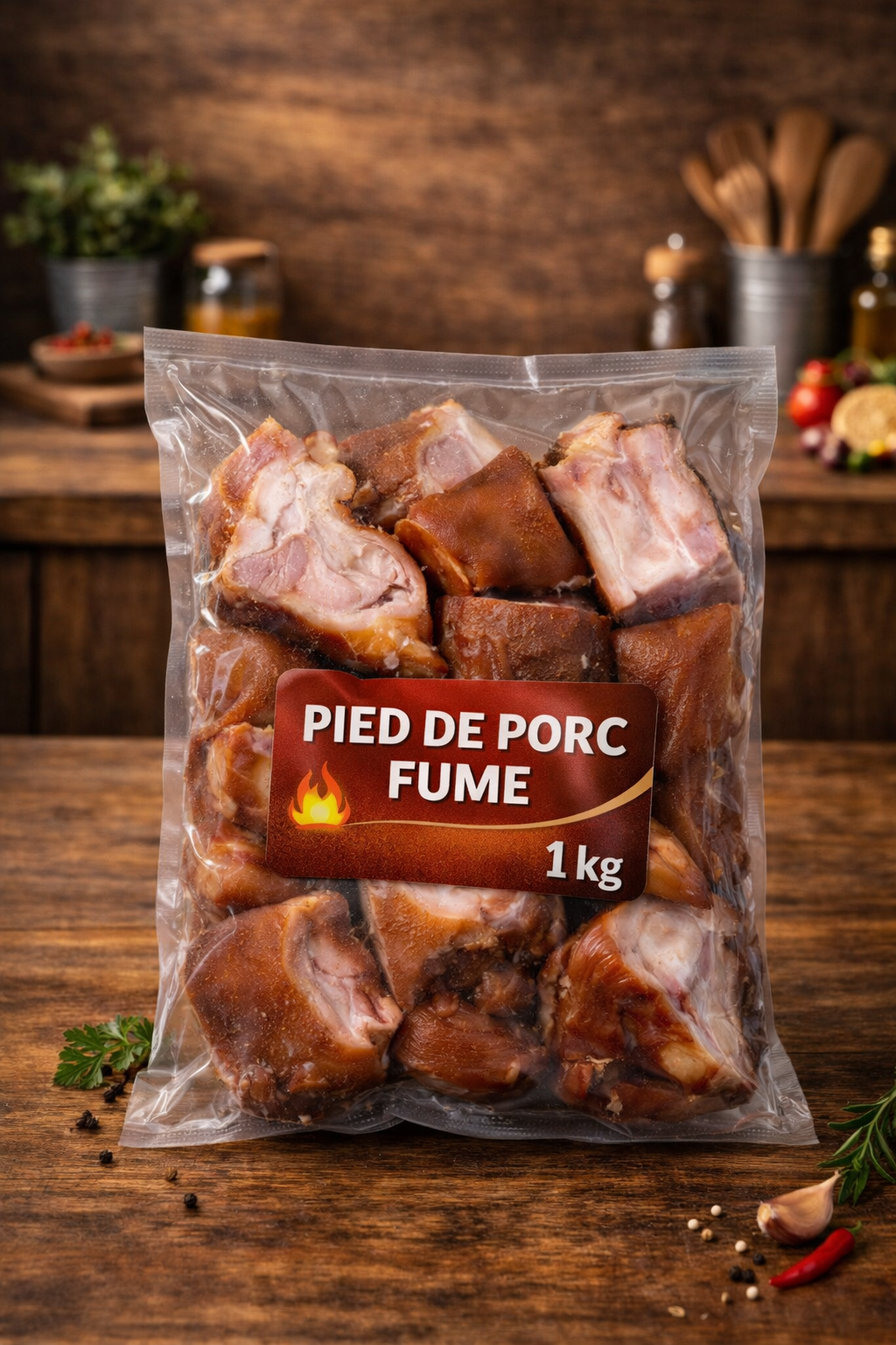 Pied de porc surgelés - 1kg